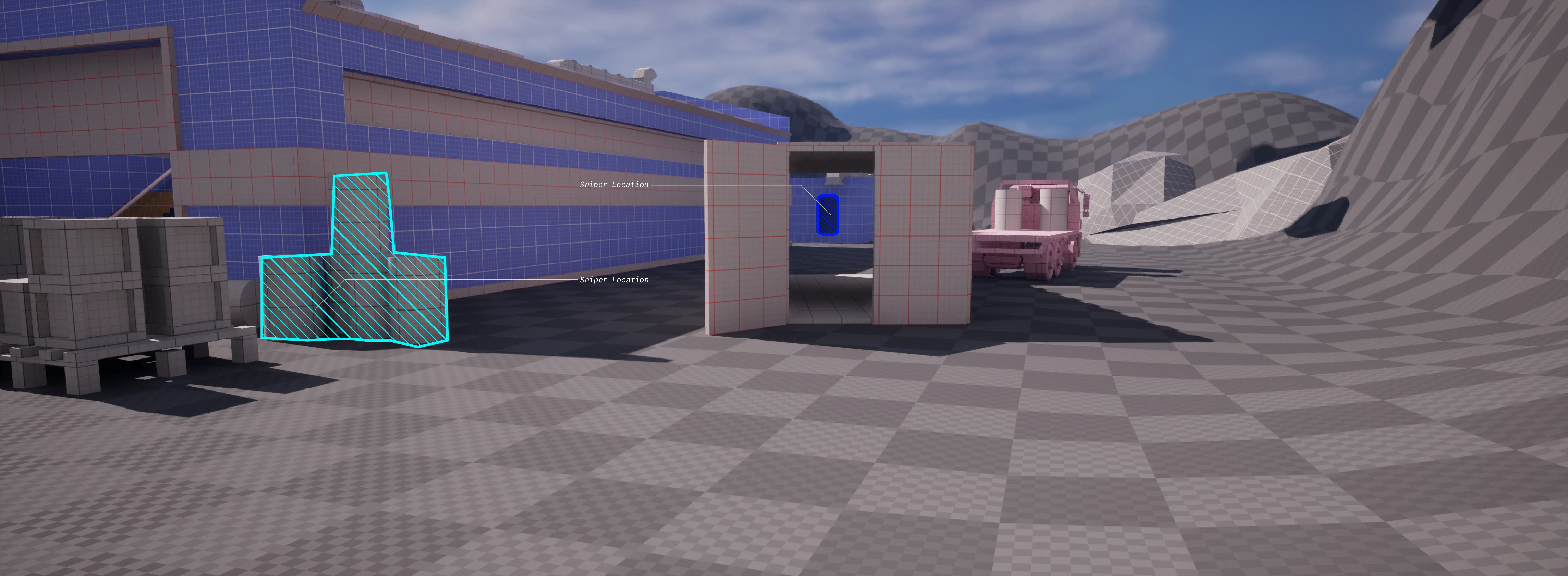 Blocktober 2024: Warehouse Warfare — Multiplayer map