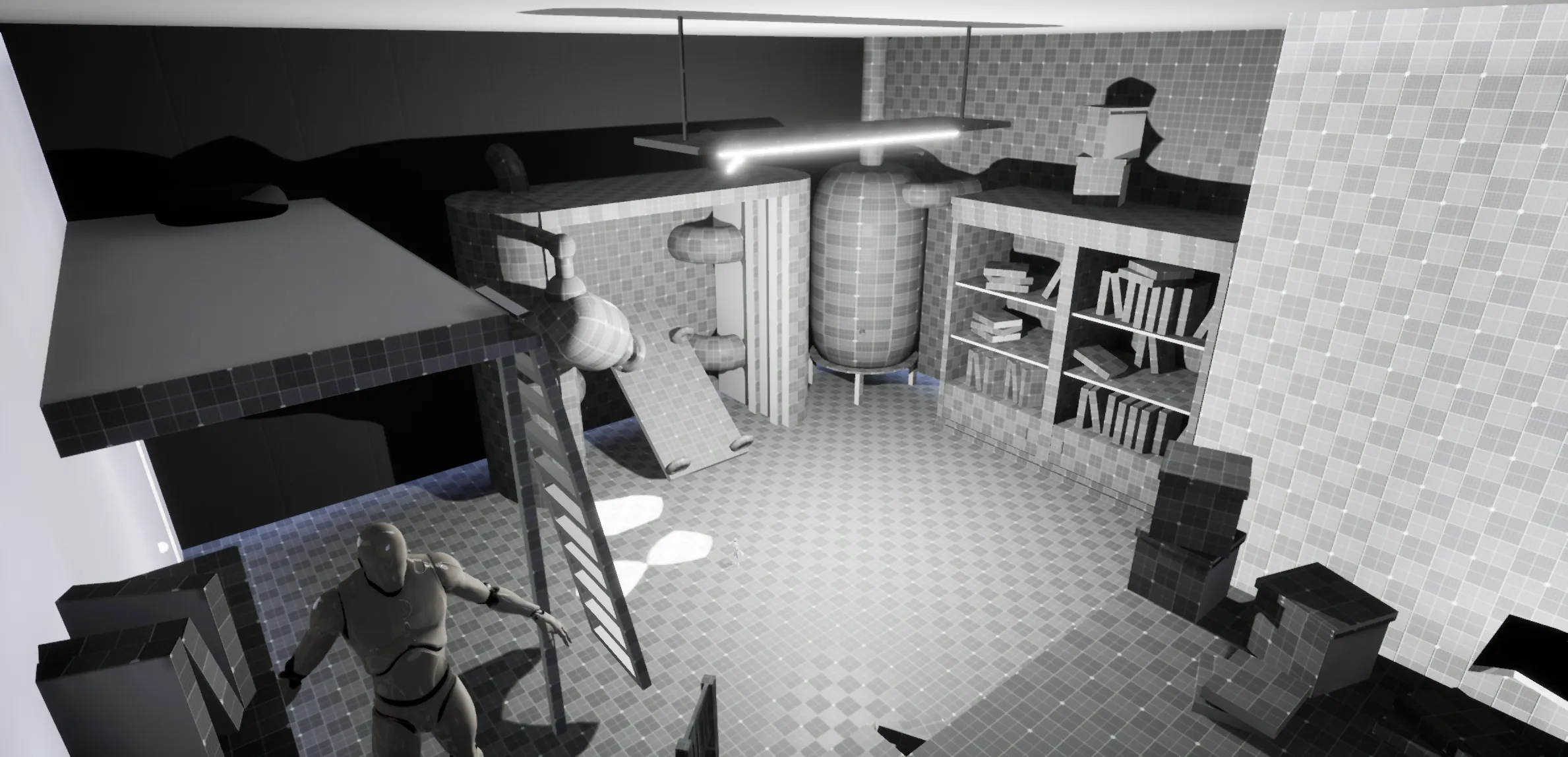 Tiny World — First-person shooter